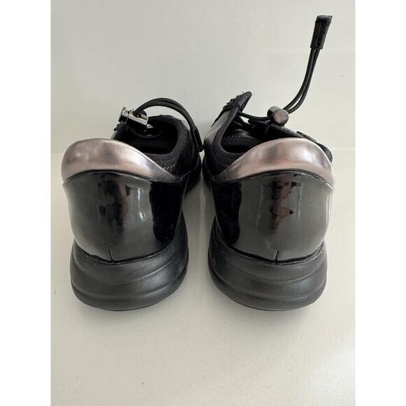 Geox  Respira  bling Women's  Sneakers Italian Patent Leather Shoe bronze Size 8 - Picture 6 of 16